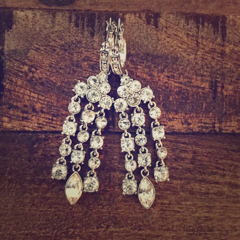 Cubic Zirconia Dangle Earrings